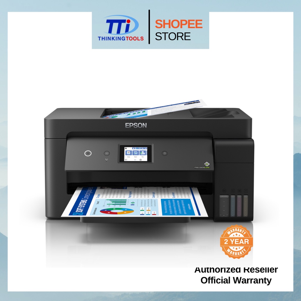 EPSON L14150 AIO (INK TANK) A3 PRINTER W/ WIFI, ADF, FAX | Shopee ...