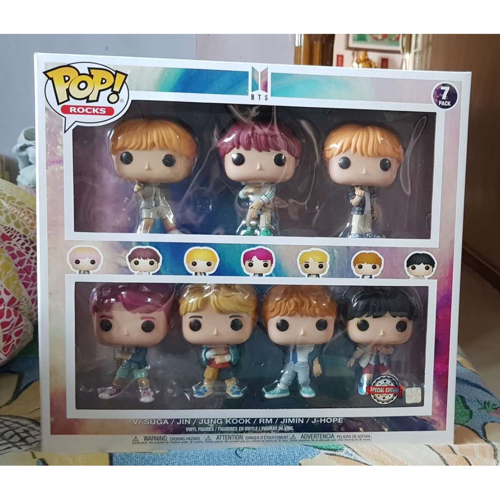 bts funko pop set