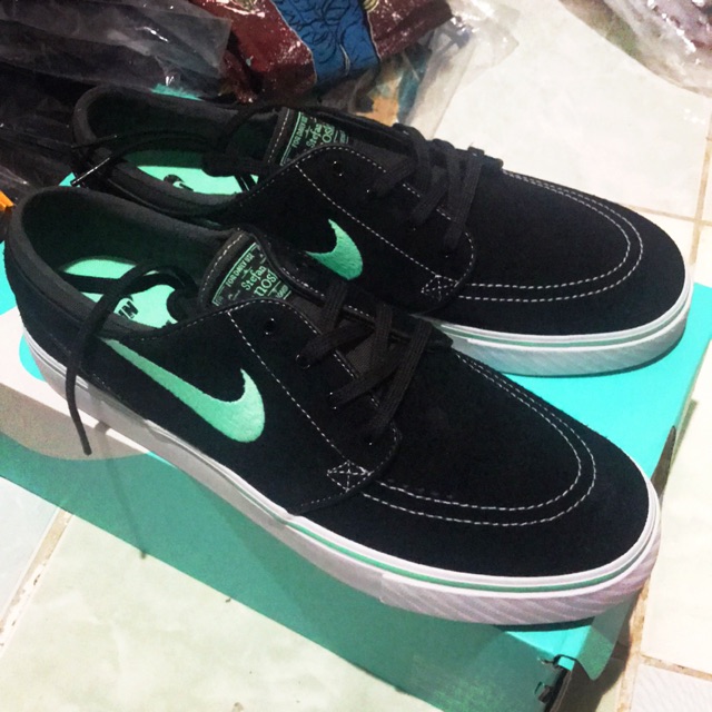 janoski green glow