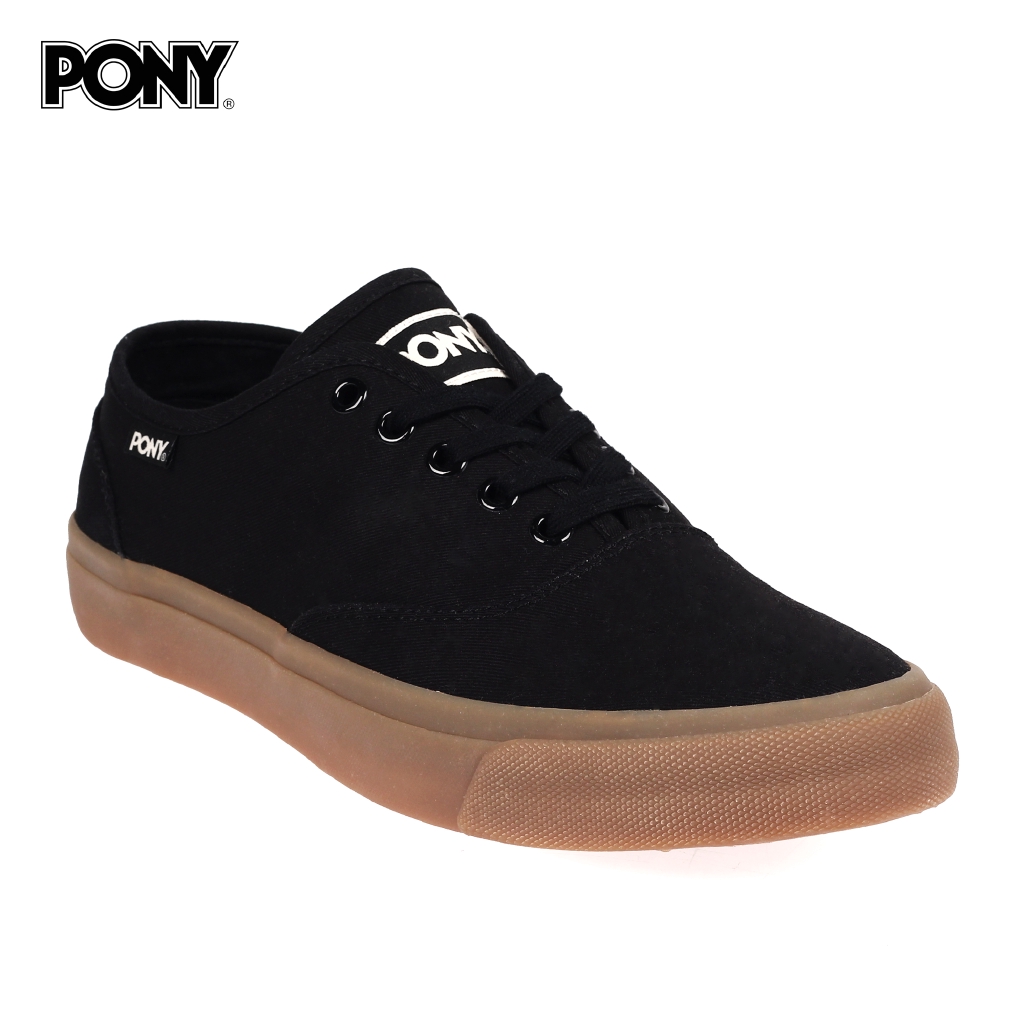 black shoes gum sole