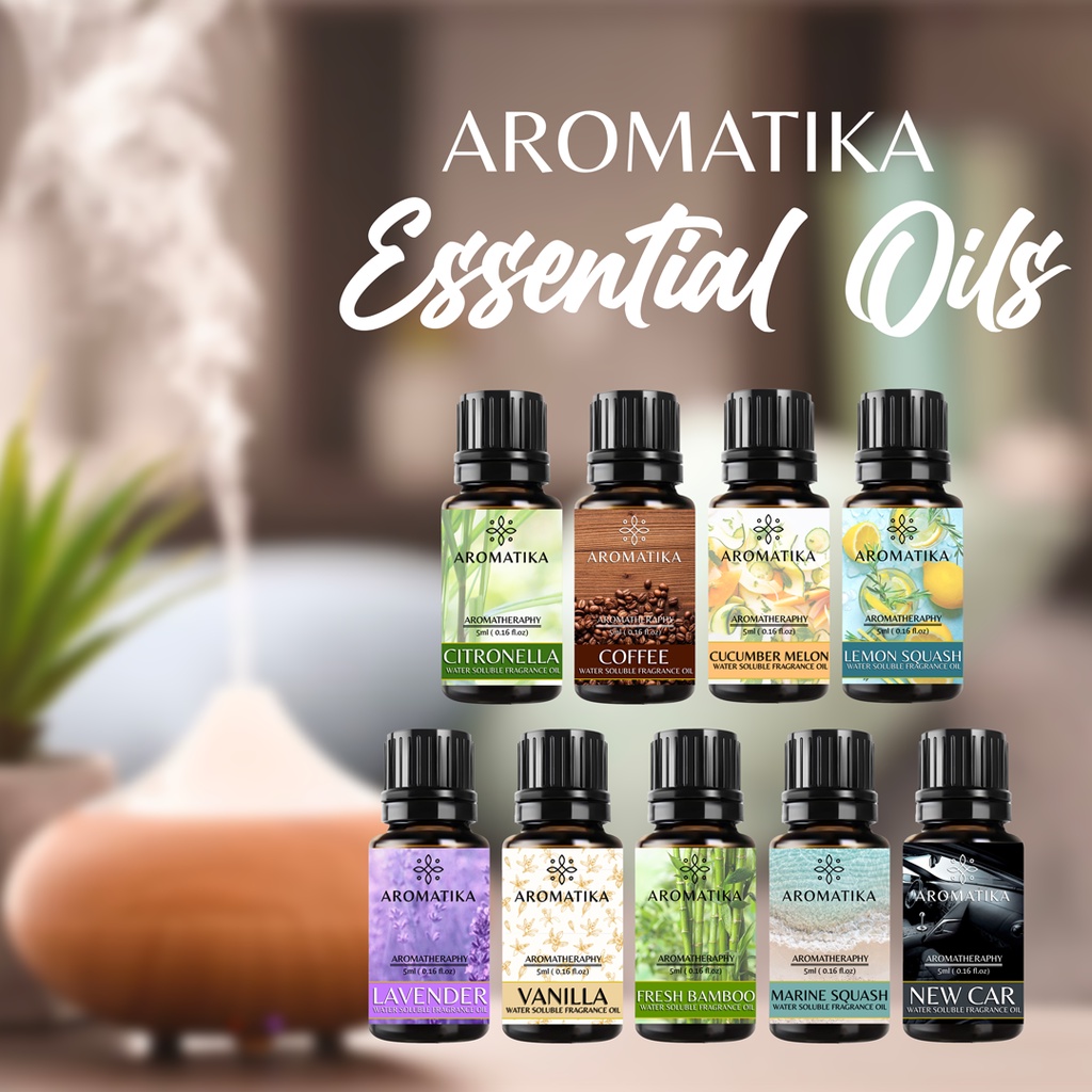 AROMATIKA Essential Oils Water Soluble Scent for Humidifier