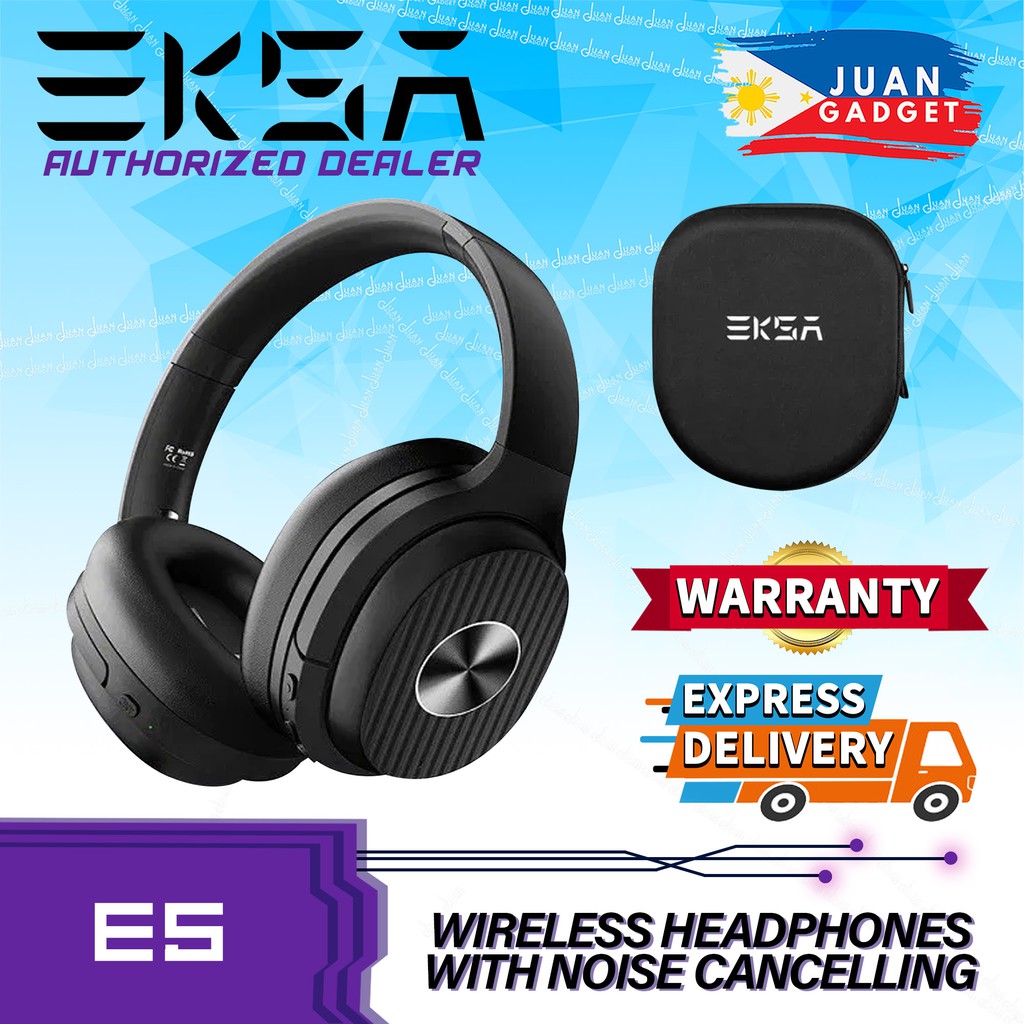 EKSA E5 Bluetooth 5.0 Headphones Active Noise Cancelling 920mAH