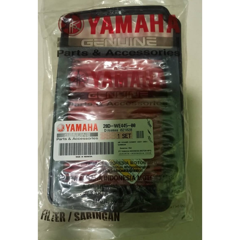yamaha saluto 125 air filter price