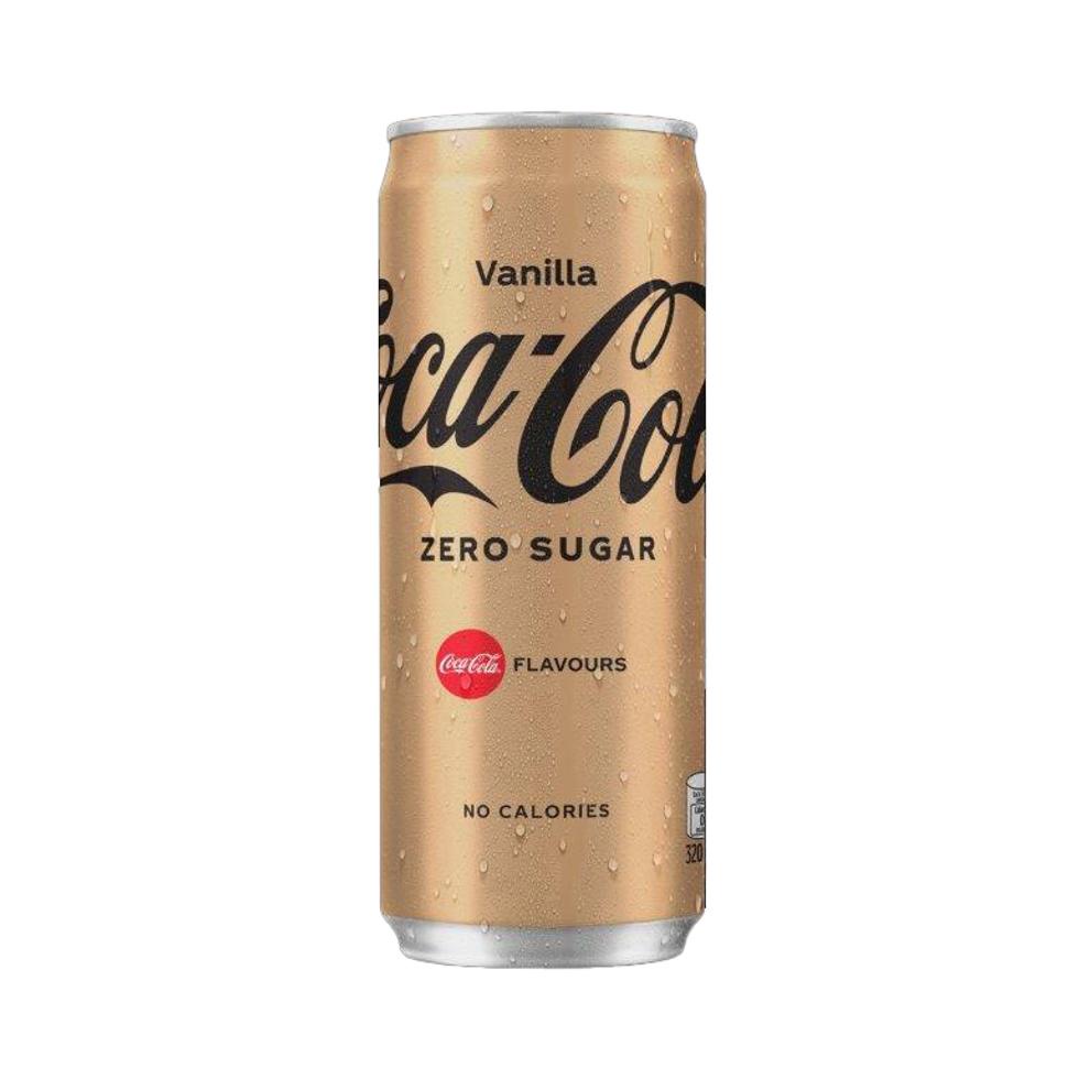 Coke Zero Sugar Vanilla 320Ml | Shopee Philippines