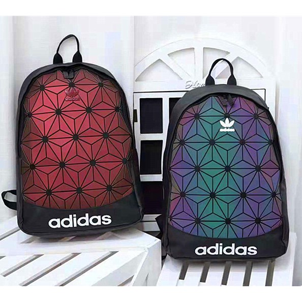 adidas backpack geometric