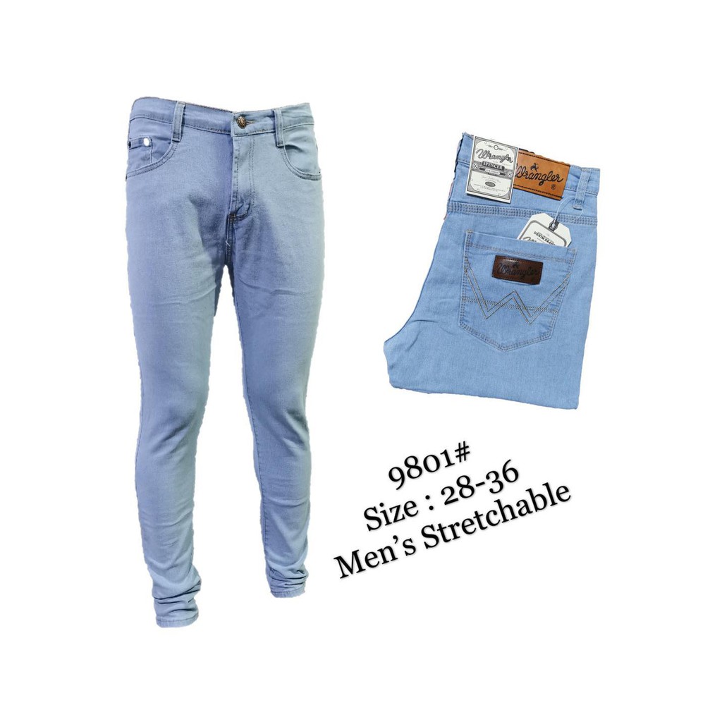 mens wrangler stretch jeans sale