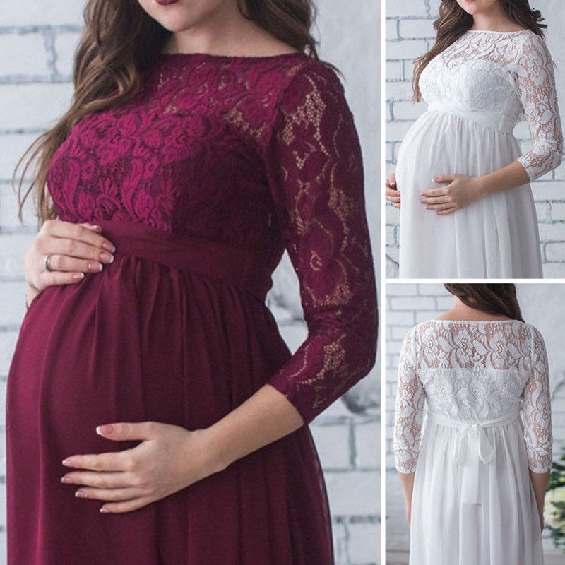 filipiniana maternity dress