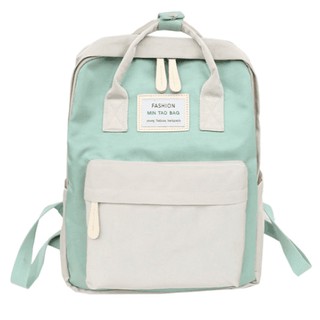 Korean Backpack Donut Backpack School Back Pack Nylon Bagpack Korean Bag Macaroon Color Backpack