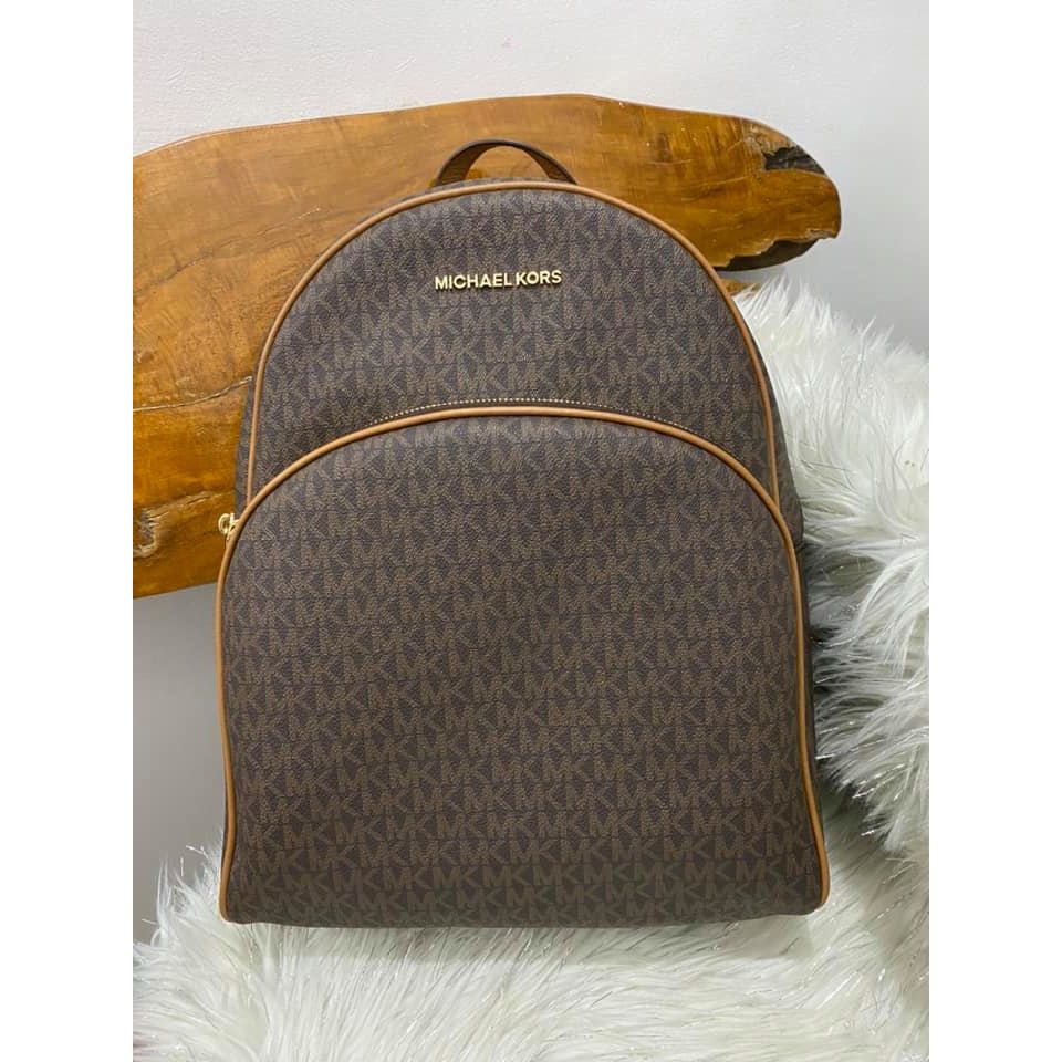 michael kors abbey backpack large