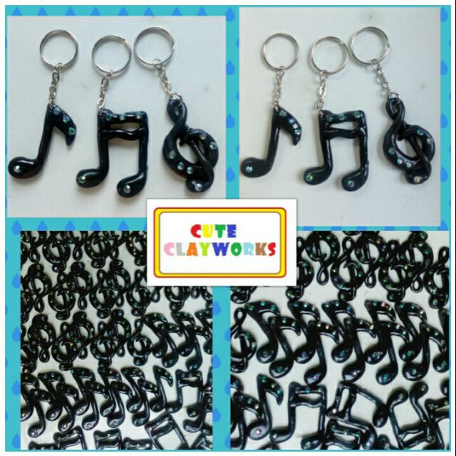 Keychain Music notes Shopee Philippines