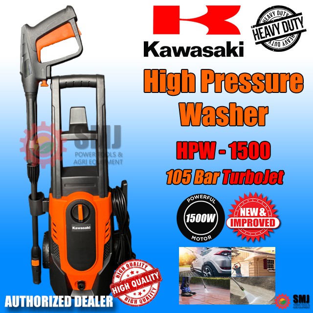 Kawasaki Pressure Washer HPW 1500 Heavy Duty Shopee Philippines