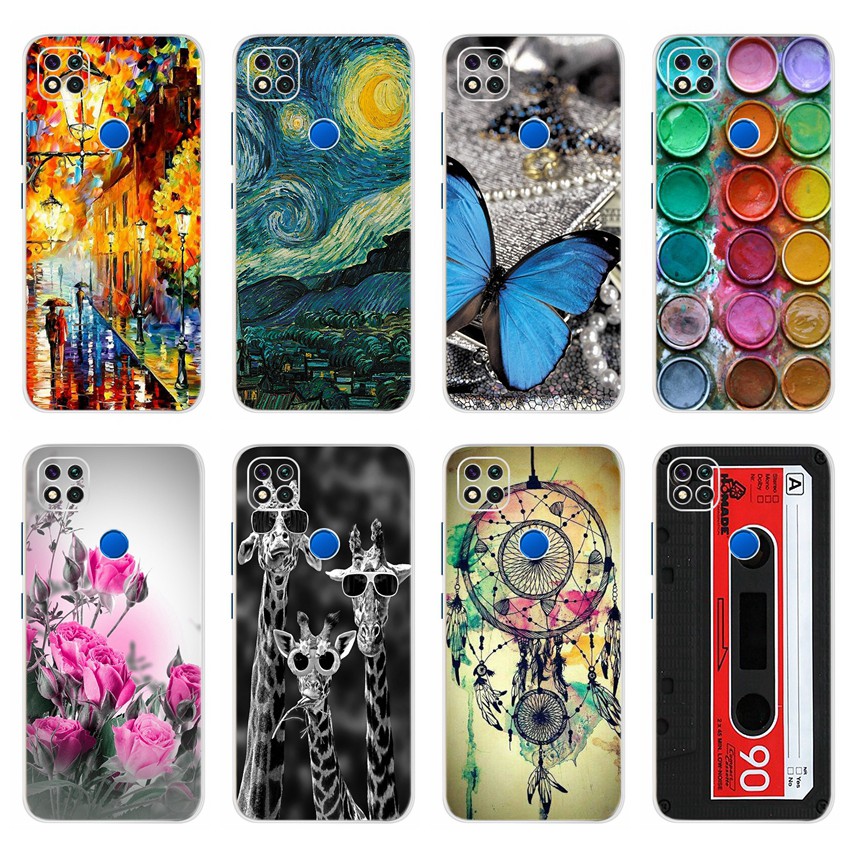 Xiaomi Redmi 9 Redmi 9a Redmi 9c Printed Case Soft Silicone Tpu Phone Casing Shopee Philippines