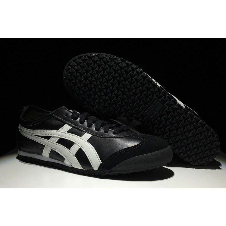 onitsuka mexico 66 black white