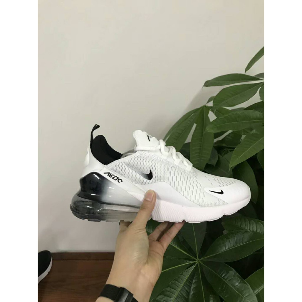 nike air max 270 white black