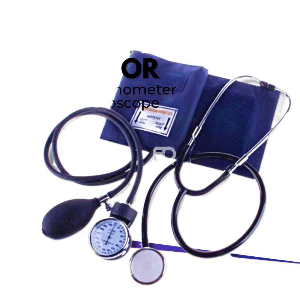 Original Sphygmomanometer Manual Blood Pressure Monitor Complete Set BP
