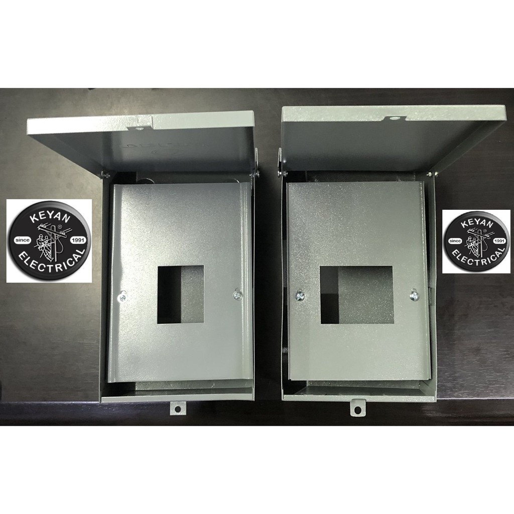 NEMA 3R ENCLOSURE 2P 3P BOLT ON PLUG IN NEMA1 POWDER COATED WRINKLED ...