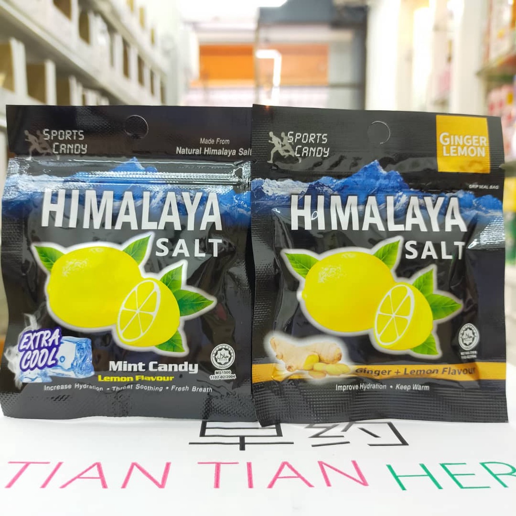 HIMALAYA SALT MINT CANDY LEMON/ GINGER LEMON FLAVOUR 15G Shopee Philippines