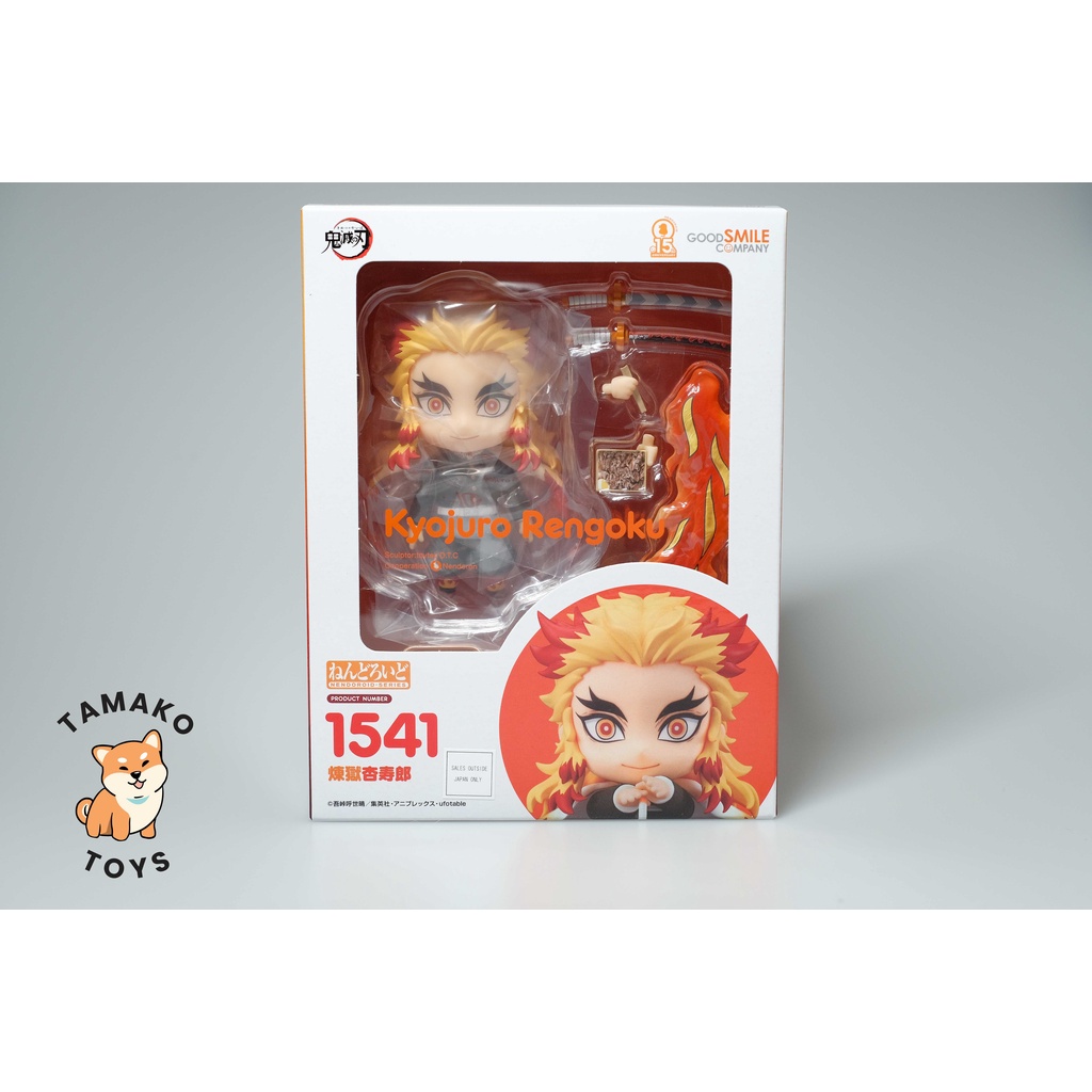 Nendoroid 1541 Kyojuro Rengoku Demon Slayer Kimetsu No Yaiba Shopee