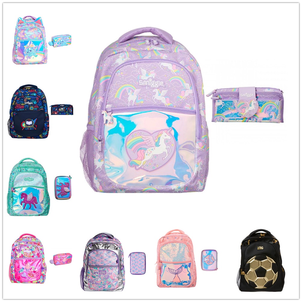 Smiggle Backpack unicorn latest design girl and boy gift pencil case ...