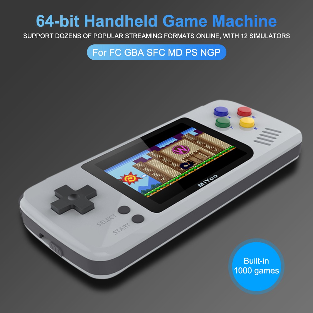 64 bit handheld game console