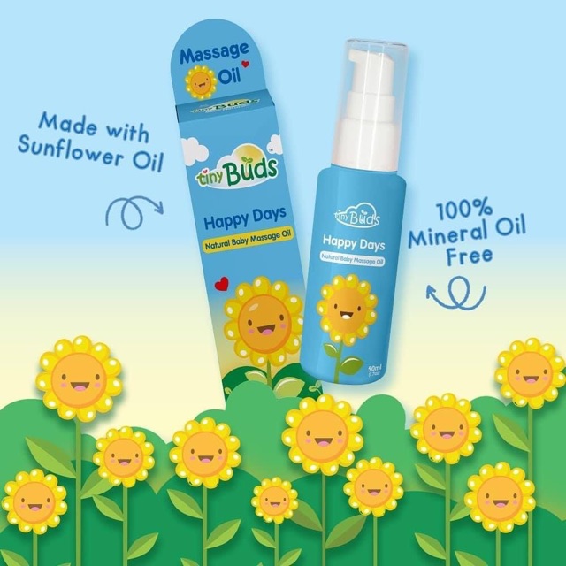 sunflower oil for baby massage