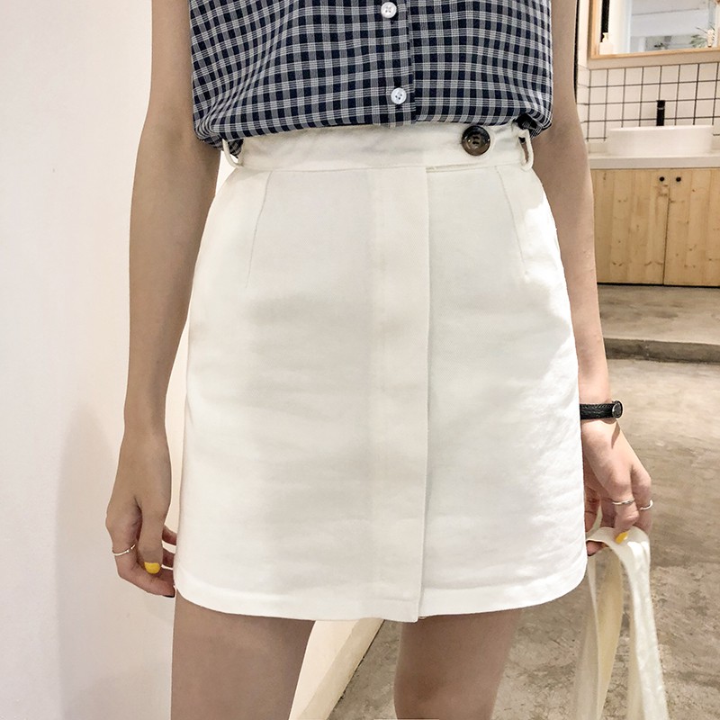 A-shaped skirt is white | Shopee Philippines