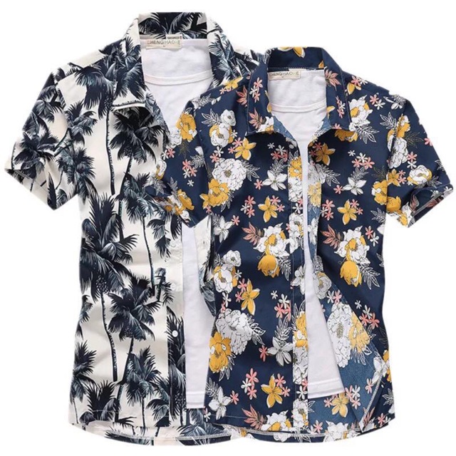 floral summer shirt