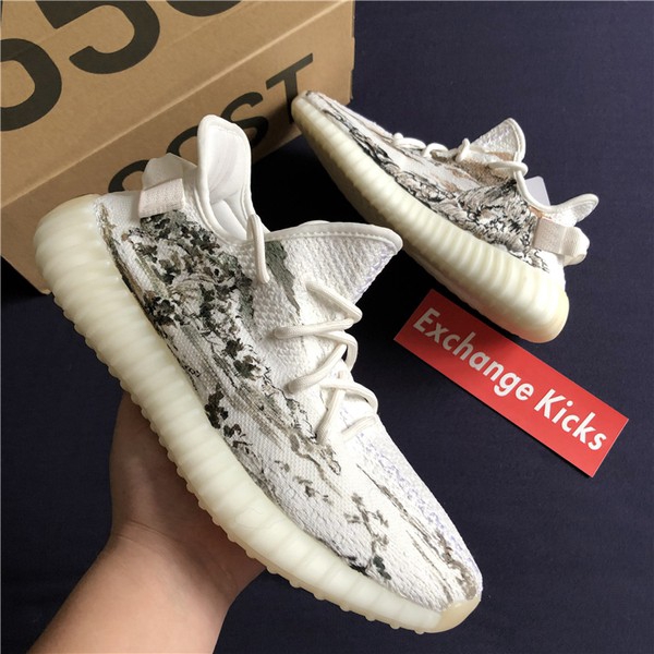 yeezy 350 v2 triple white custom
