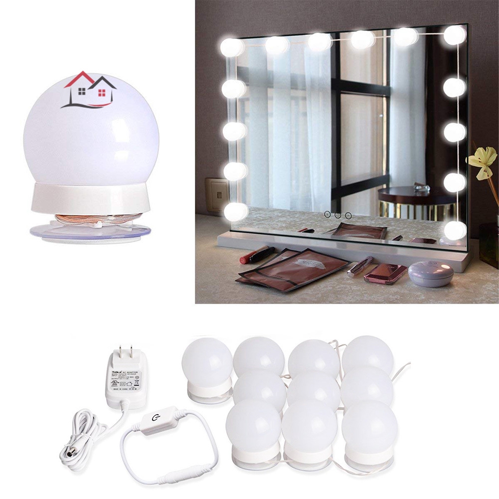 makeup mirror and lights