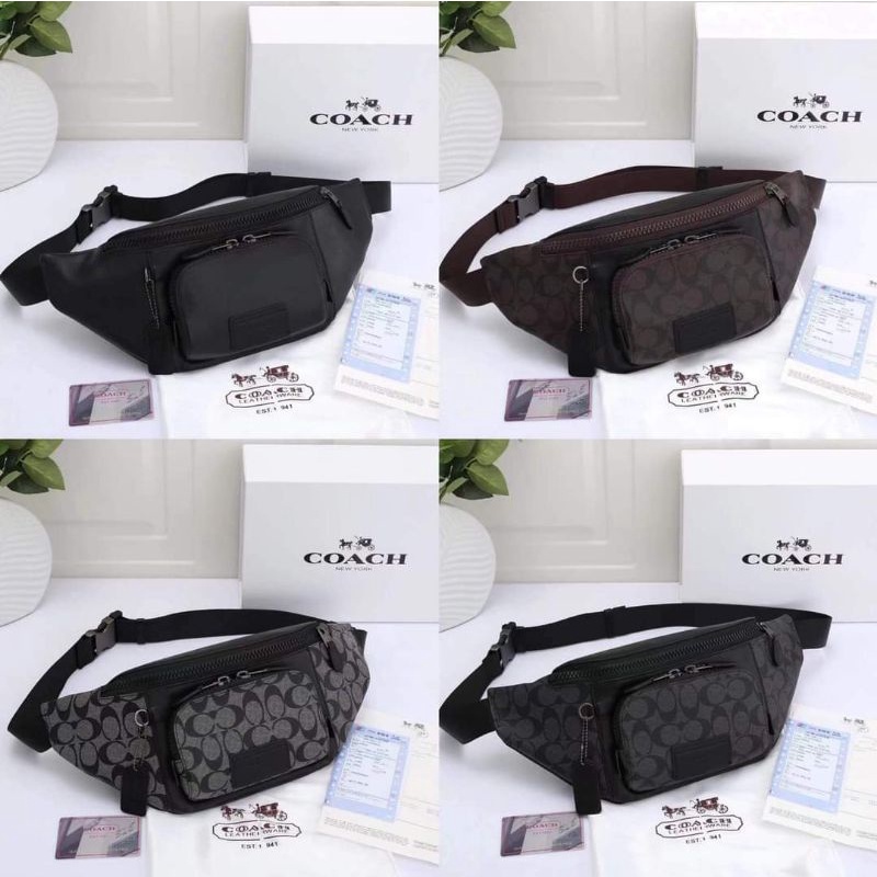 NEW!!! COACH BELT BAG SIDEBAG FOR MEN Shopee Philippines