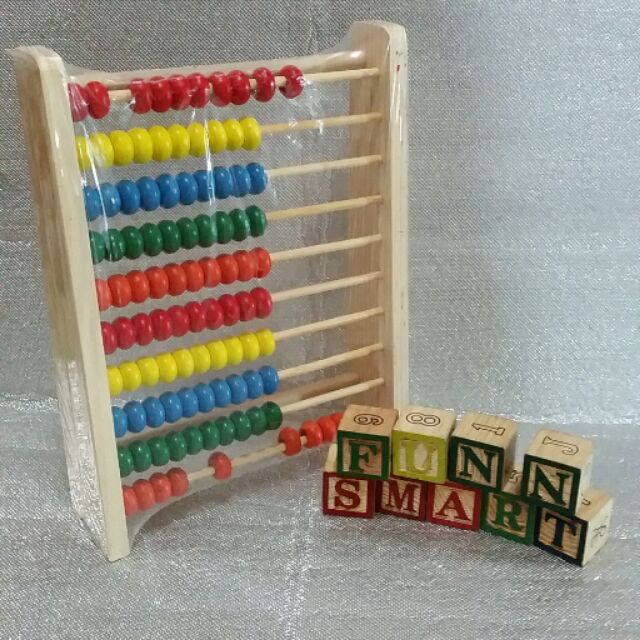 wooden abacus