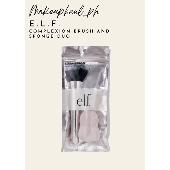 ELF Complexion Brush and Sponge Duo Shopee Philippines