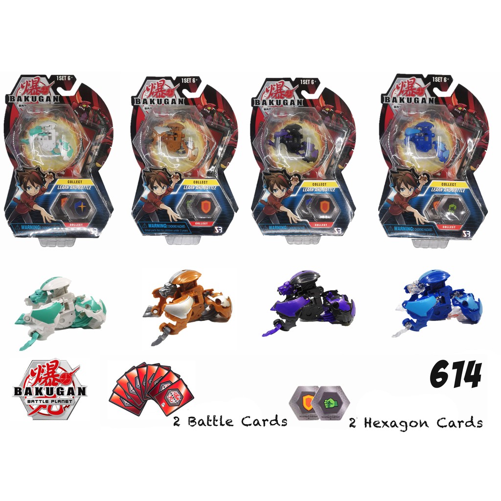 bakugan different types