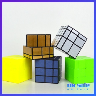 Mirror Magic Cube Abnormity Blocks Brain Twist Puzzle Kid Educational Toys 