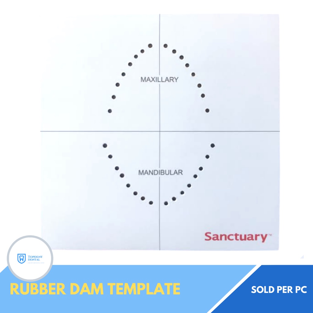 Rubber Dam Template 6x6 PDF PDF
