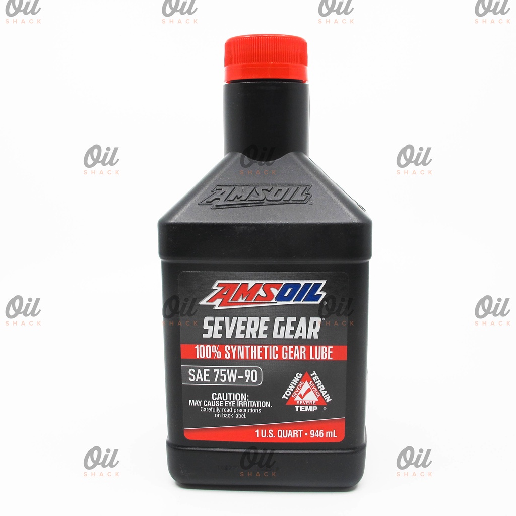 AMSOIL 75W90 SEVERE GEAR LUBE FULLY SYNTHETIC (1 QUART) | Shopee ...