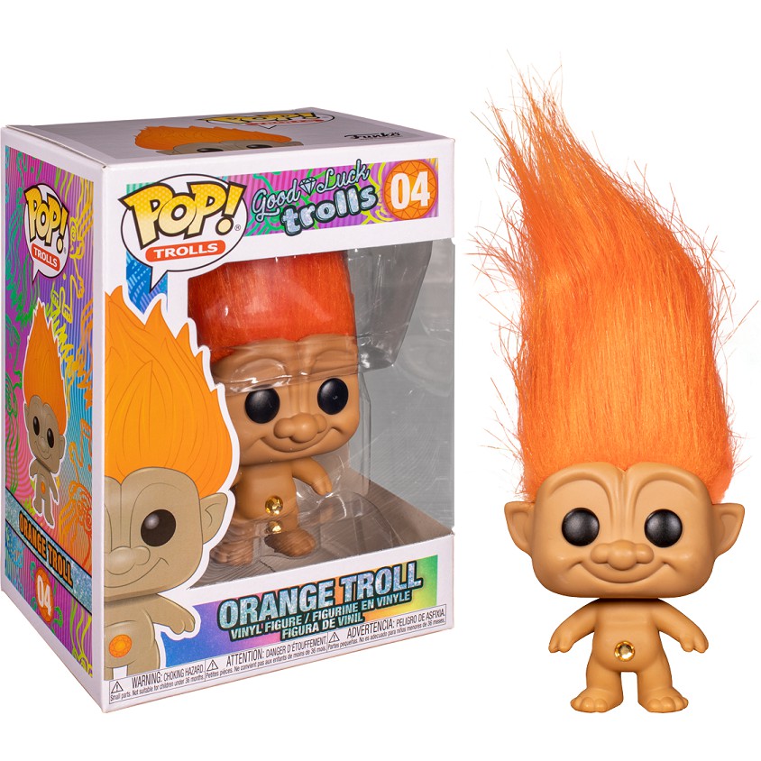 orange troll doll