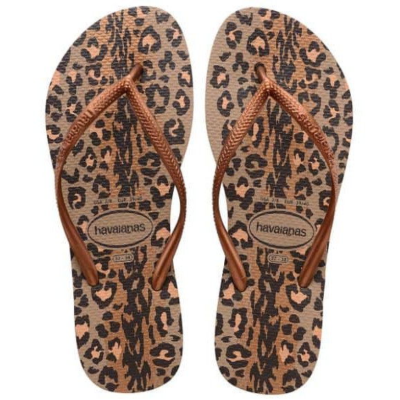 leopard print fit flops