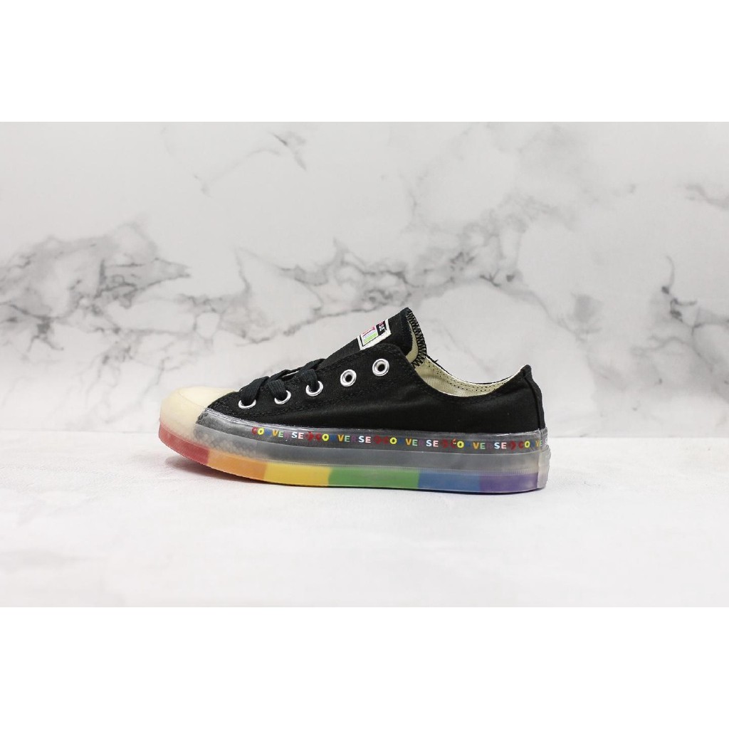 converse all star rainbow jelly