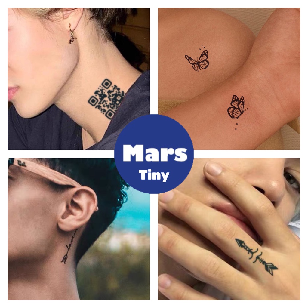 Mars Tattoo】NEW Technology Magic, Long Lasting 2 Weeks Semi-Permanent tattoo ,Temporary Tattoo sticker, Fake Tattoo, Butterfly Butterflies, MNF001 |  Shopee Philippines