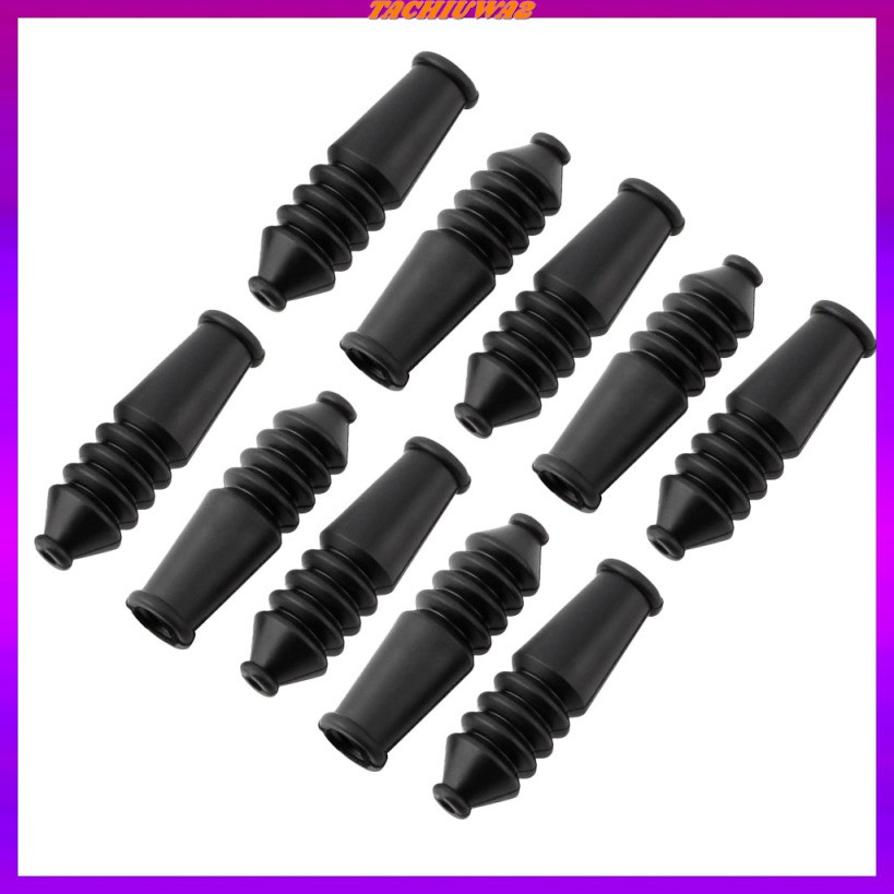 10pcs MTB Mountain Bicycle V Brake Cable Rubber Boot Protection Sleeve