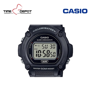 Casio W-219H-1AVDF Standard Digital Black Resin Strap Watch For Men #2