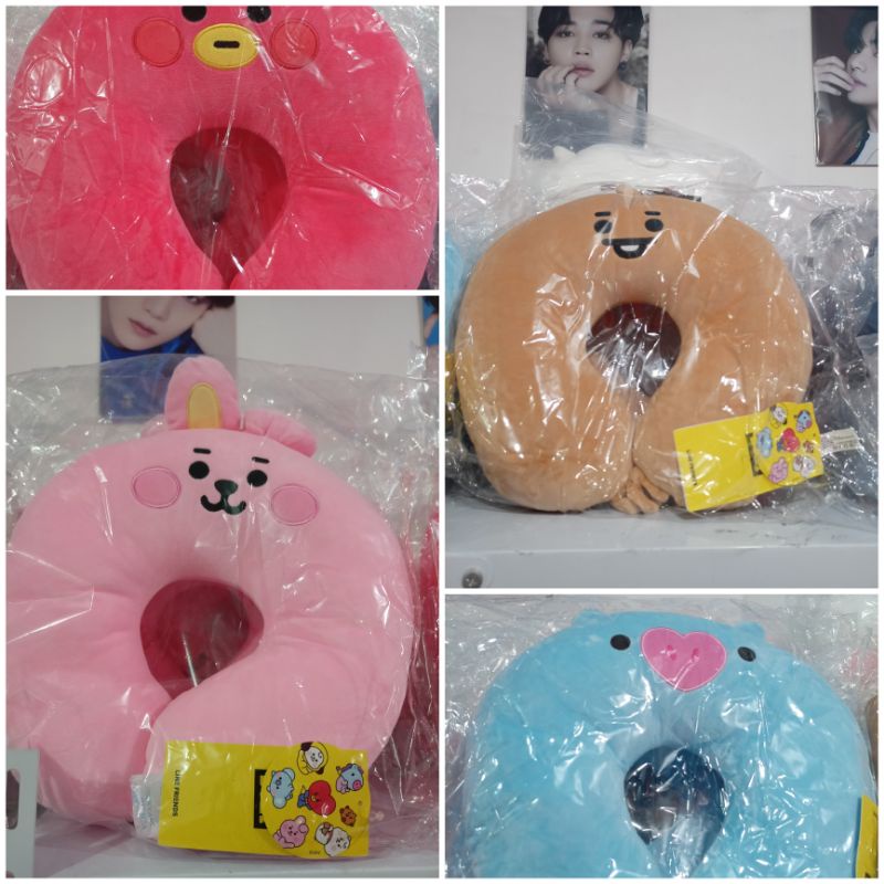 BT21 Neck Pillow (Official from linefriends) Shopee Philippines