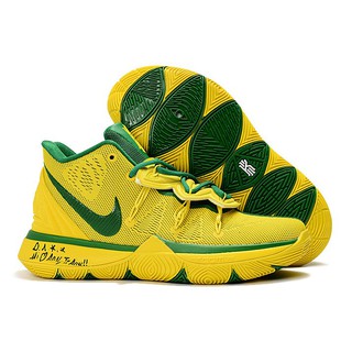 Taco x Nike Kyrie 5 Celtics PE Black Green Cheap For Sale
