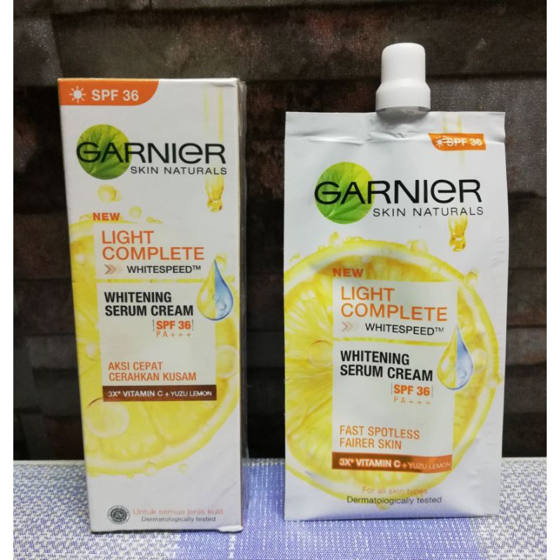 GARNIER WHITENING SERUM CREAM SPF36 Shopee Philippines
