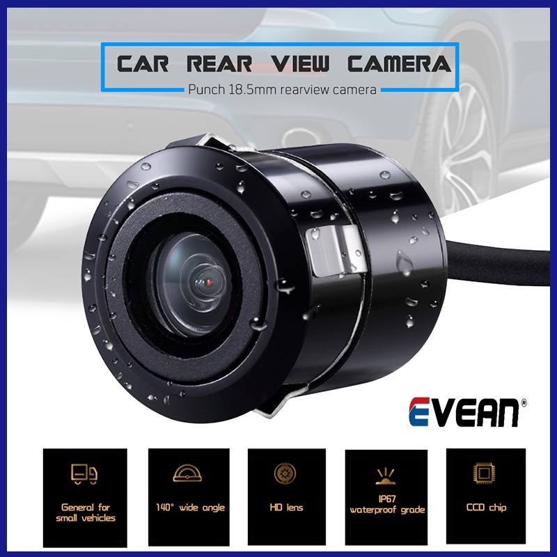 HD Rear View Camera Car Reverse Camera IP68 Waterproof CCD Lens 140 ...