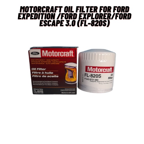 Motorcraft Oil filter for Ford Expedition /Ford Explorer/Ford Escape 3.