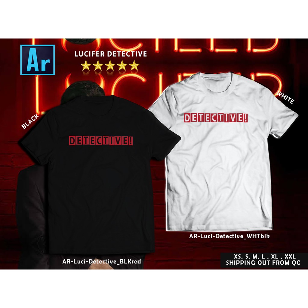 detective lucifer shirt