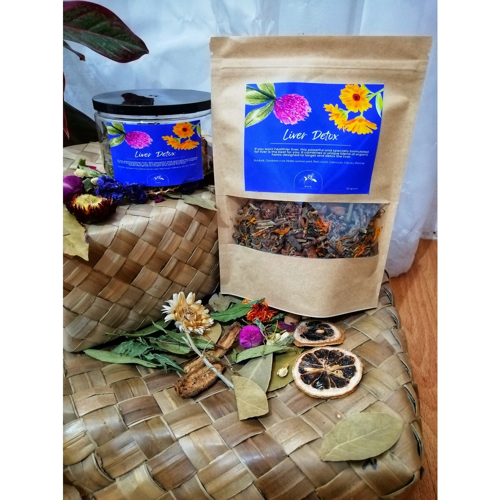 HERBAL TEA BLEND LIVER DETOX (FOR LIVER HEALTH) | Shopee Philippines
