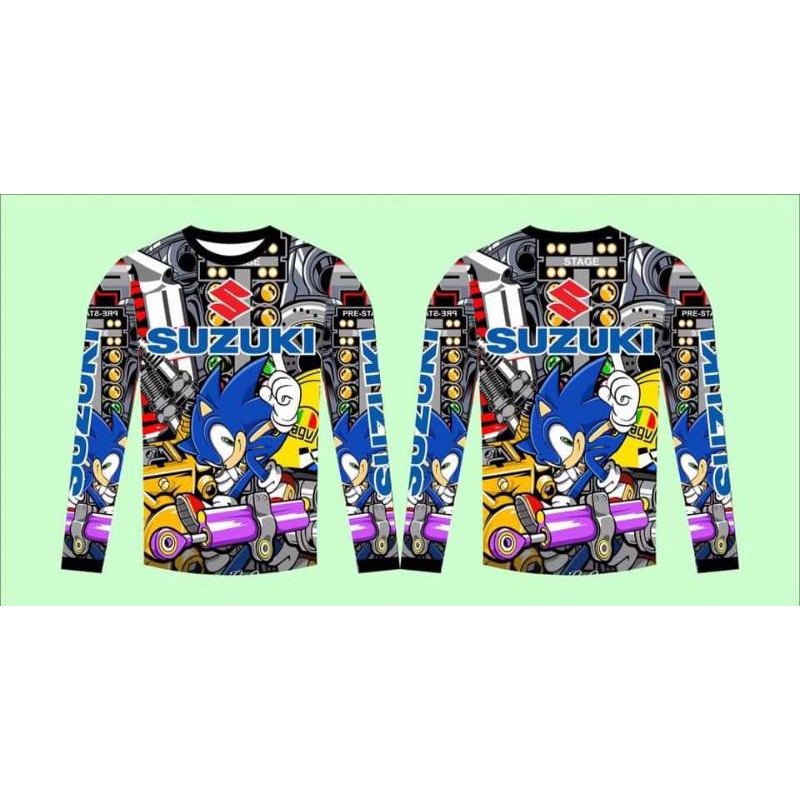 SUZUKI LONGSLEEVE FULL SUBLIMATION MOTORCYCLE JERSEY SUZUKI LONGSLEEVE FULL SUBLIMATION MOTORCYCLE JERSEY